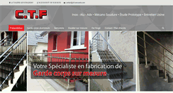 Desktop Screenshot of ctf-serrurerie.com