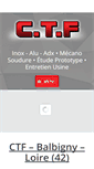 Mobile Screenshot of ctf-serrurerie.com
